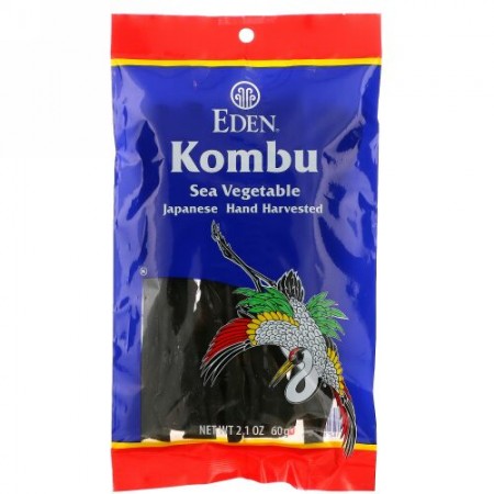 Eden Foods, 昆布、海藻、2.1オンス (60 g)