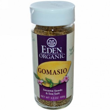 Eden Foods, オーガニック、 ごま塩、 セサミシード& シーソルト、 3.5 oz (100 g) (Discontinued Item)