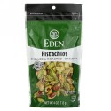 Eden Foods, オーガニック、ピスタチオ、殻なし&ドライロースト、軽いシーソルト味、4 oz (113 g)