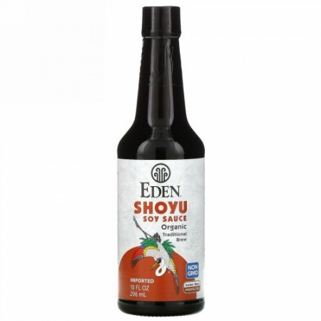 Eden Foods, オーガニック、醤油 ソイソース、10 fl oz (296 ml)