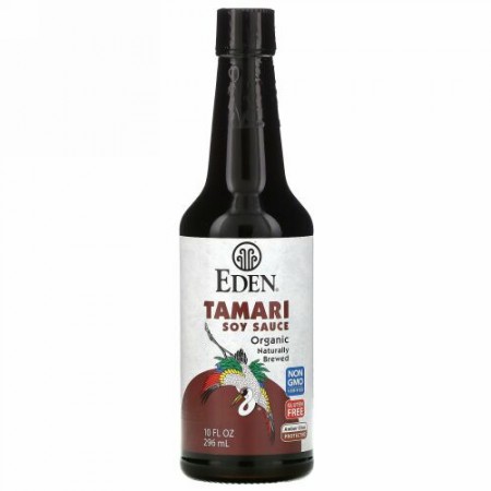 Eden Foods, オーガニック、たまり醤油、10 fl oz (296 ml)