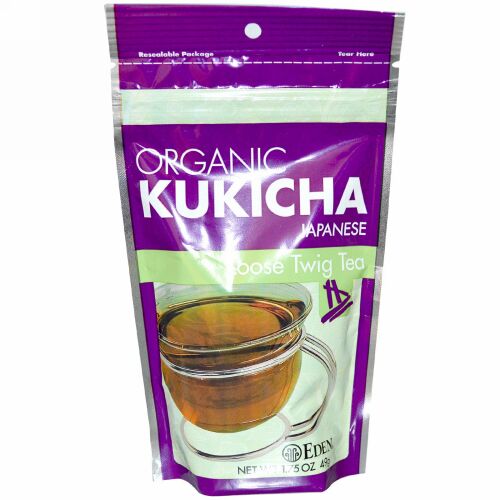 Eden Foods, オーガニック 茎茶, 1.75 オンス (49 g) (Discontinued Item)