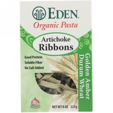 Eden Foods, Organic Pasta, Artichoke Ribbons, 8 oz (227 g) (Discontinued Item)