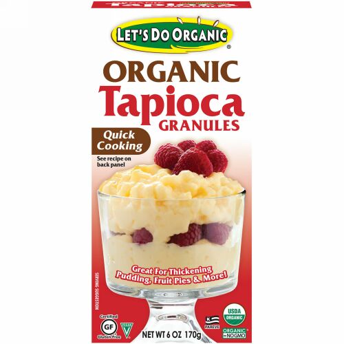 Edward & Sons, Edward & Sons, Let's Do Organic, Organic Tapioca Granules, 6 oz (170 g) (Discontinued Item)