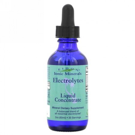 Eidon Mineral Supplements, Electrolytes, Liquid Concentrate, 2 fl. oz. (60 ml.)