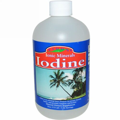 Eidon Mineral Supplements, ヨウ素、18 oz (533 ml) (Discontinued Item)