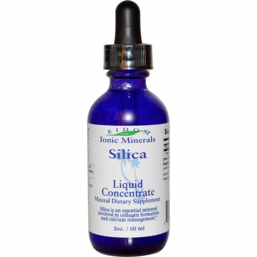 Eidon Mineral Supplements, シリカ, 液体濃縮, 2 オンス (60 ml)