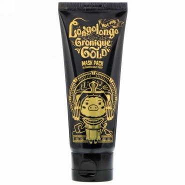 Elizavecca, Hell-Pore Longolongo Gronique Gold Mask Pack, 3.38 fl oz (100 ml) (Discontinued Item)