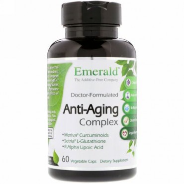 Emerald Laboratories, エイジングケアコンプレックス、60野菜カプセル