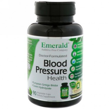 Emerald Laboratories, 血圧の健康、ベジキャップ90錠 (Discontinued Item)
