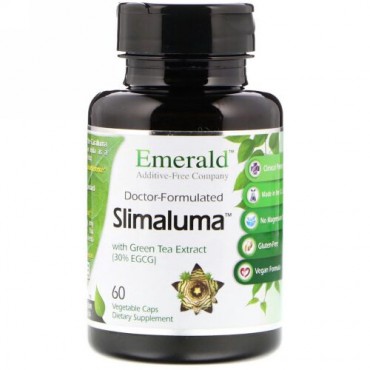 Emerald Laboratories, Slimaluma, 60 Vegetable Caps (Discontinued Item)