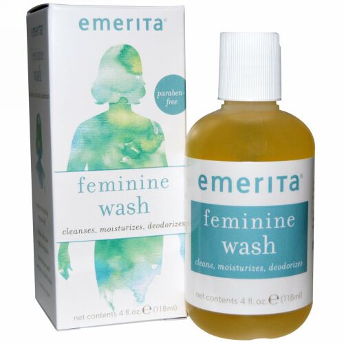Emerita, フェミニンウォッシュ、 4液量オンス (118 ml)