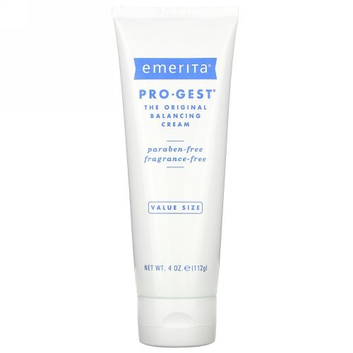 Emerita, プロジェスト、バランシングクリーム、無香料、4 oz (112 g)