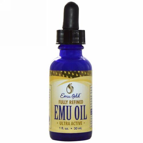 Emu Gold, エミュ―オイル, 1 液量オンス (30 ml)