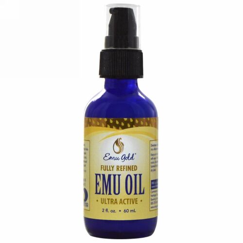 Emu Gold, エミュ―オイル, 2 液量オンス (60 ml)