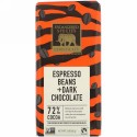 Endangered Species Chocolate, エスプレッソビーンズ＆ダークチョコレート、カカオ72％、85g（3オンス）