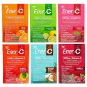 Ener-C, ビタミンC,発泡性飲料用粉末ミックス, バラエティパック, 6 パック (Discontinued Item)