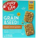 Enjoy Life Foods, クリスピー穀物 & シードバー、メープルスイートポテト、5本、各1オンス (28 g) (Discontinued Item)