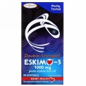 Enzymatic Therapy, エスキモー-3, 二倍の強さ, 1000 mg, 9ソフトゼリー