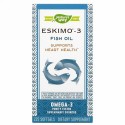 Enzymatic Therapy, エスキモー3、 自然安定フィッシュオイル、 225ソフトジェル