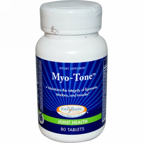 Enzymatic Therapy, Myo-Tone™（マイオトーン）、関節の健康、80 錠 (Discontinued Item)