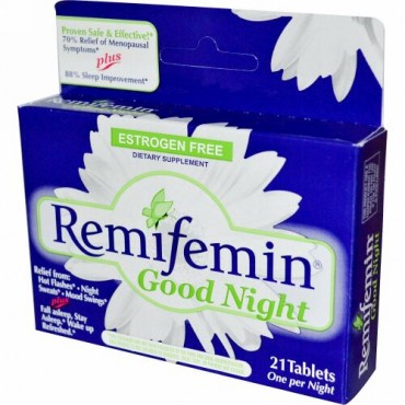 Enzymatic Therapy, レミフェミン, グッドナイト, 21 錠