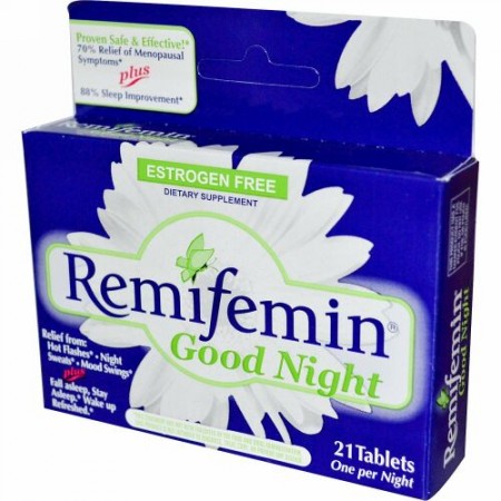 Enzymatic Therapy, レミフェミン, グッドナイト, 21 錠