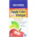 Enzymedica, リンゴ酢、60カプセル