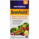Enzymedica, BeanAssist、90カプセル (Discontinued Item)