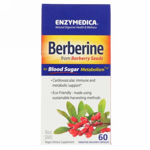 Enzymedica, ベルベリン、60カプセル