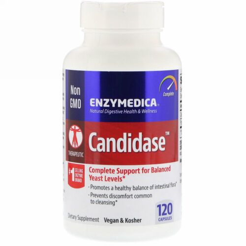 Enzymedica, カンジダーぜ、120カプセル
