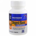 Enzymedica, ダイジェスト・ベーシック+プロバイオティクス、30カプセル