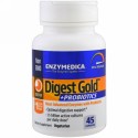 Enzymedica, 消化ゴールド + プロバイオティクス、45カプセル