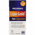 Enzymedica, リポゴールド、脂肪消化用、60カプセル