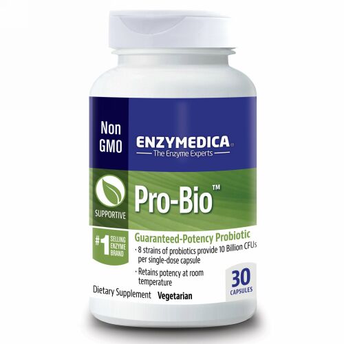 Enzymedica, プロバイオ（Pro Bio）, 効力保証プロバイオティクス, 30カプセル