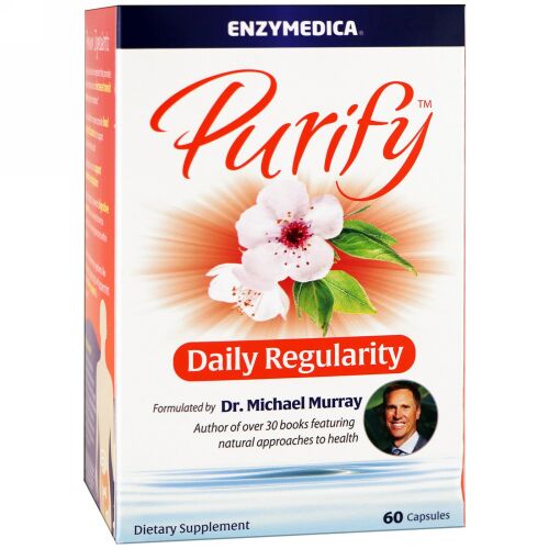 Enzymedica, Purify、デイリーレギュラリティ、60錠 (Discontinued Item)