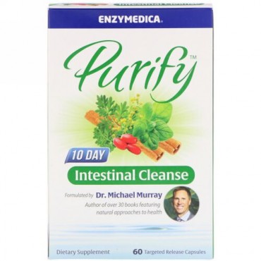 Enzymedica, ピューリファイ10日間腸内クレンズ、ターゲットリリースカプセル60個 (Discontinued Item)
