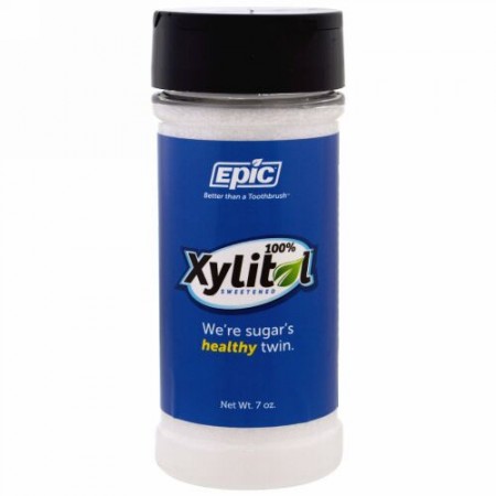 Epic Dental, 100%キシリトール甘味、7オンス (Discontinued Item)