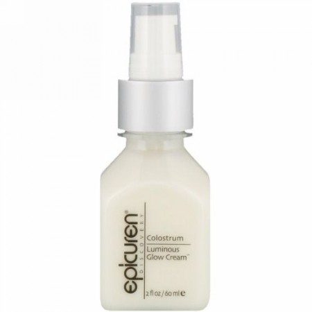 Epicuren Discovery, 初乳ルミナスグロークリーム、2液量オンス (60 ml)