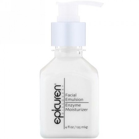 Epicuren Discovery, Facial Emulsion Enzyme Moisturizer, 4 fl oz (125 ml)