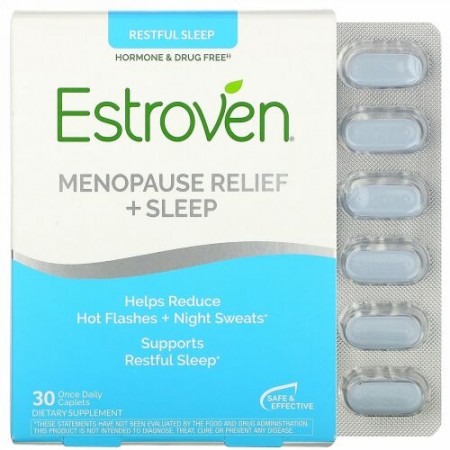 Estroven, Menopause Relief（ゆらぎ期サポート）＋体重管理、1日1回30日分カプセル