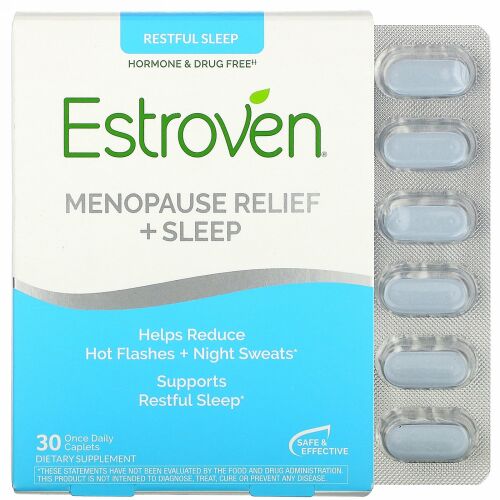Estroven, Menopause Relief（ゆらぎ期サポート）＋体重管理、1日1回30日分カプセル