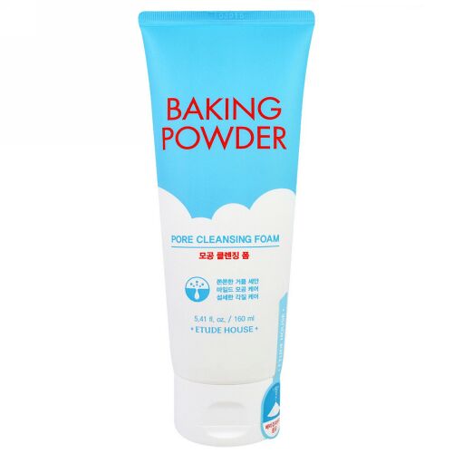 Etude House, ベーキングパウダー、ポアクレンジングフォーム、5.41 fl oz (160 ml) (Discontinued Item)