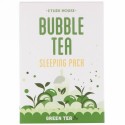 Etude House, バブルティースリーピングパック, グリーンティー味, 3.5オンス (100 g) (Discontinued Item)