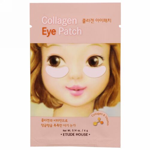 Etude House, コラーゲンアイパッチ、2パッチ、0.14 oz (4 g) (Discontinued Item)