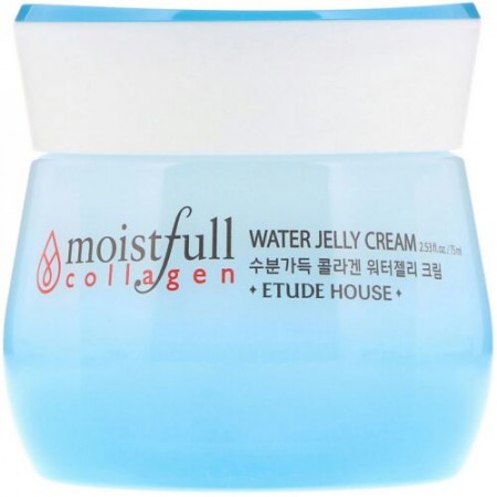 Etude House, Moistfull Collagen, Water Jelly Cream, 2.53 fl oz (75 ml) (Discontinued Item)