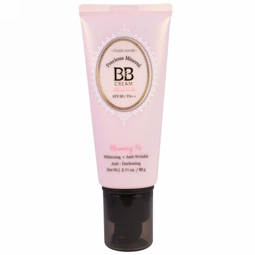 Etude House, プレシャスミネラル BB  クリーム ブルーミングフィット、 ライトベージュNO2、 2.11 oz (60 g) (Discontinued Item)
