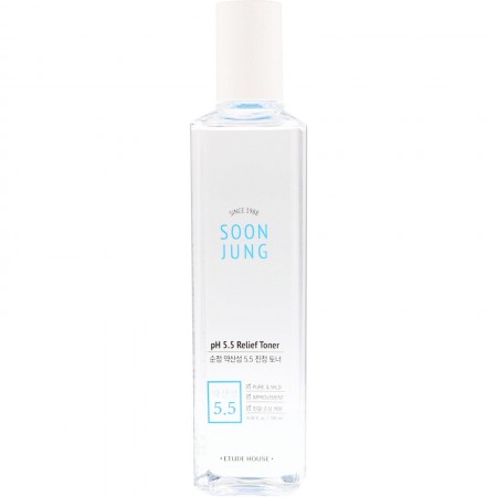 Etude House, Soon Jung（スンジョン）、pH 5.5リリーフトナー、180ml（6.08液量オンス）