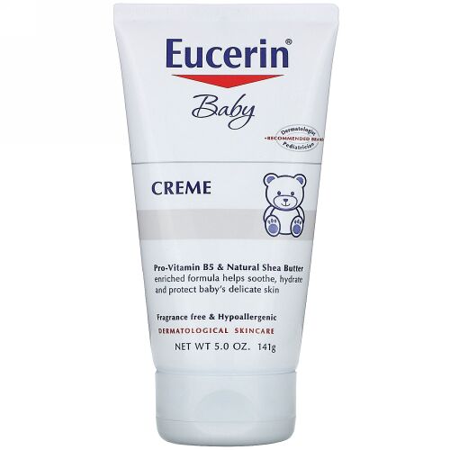 Eucerin, ベビー、 クリーム、 5 オンス (141 g)
