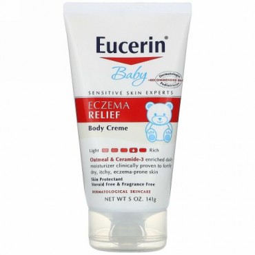 Eucerin, Eczema Relief for Baby, Body Creme, 5.0 oz